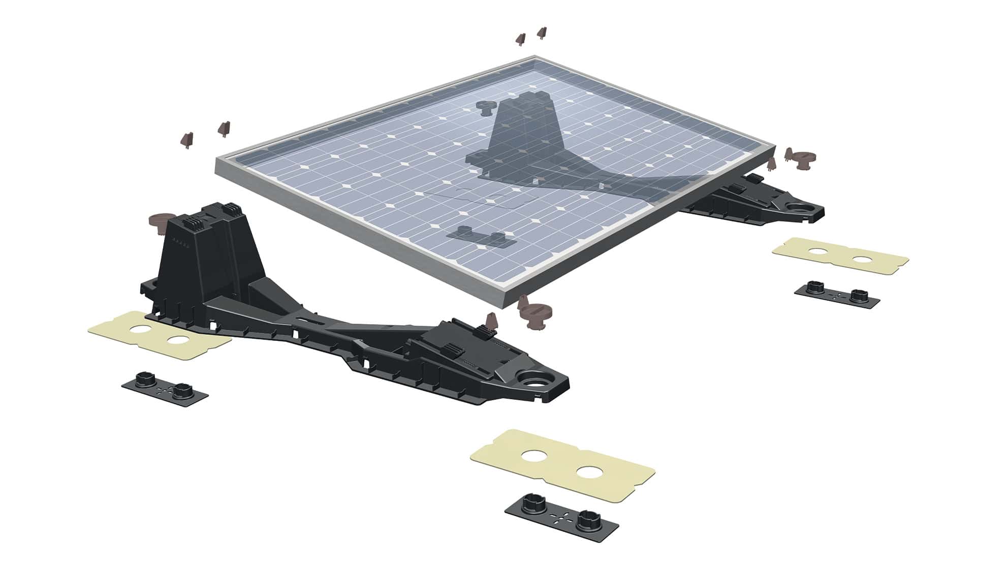 BauderSOLAR – sistem fotovoltaic pe acoperiș verde