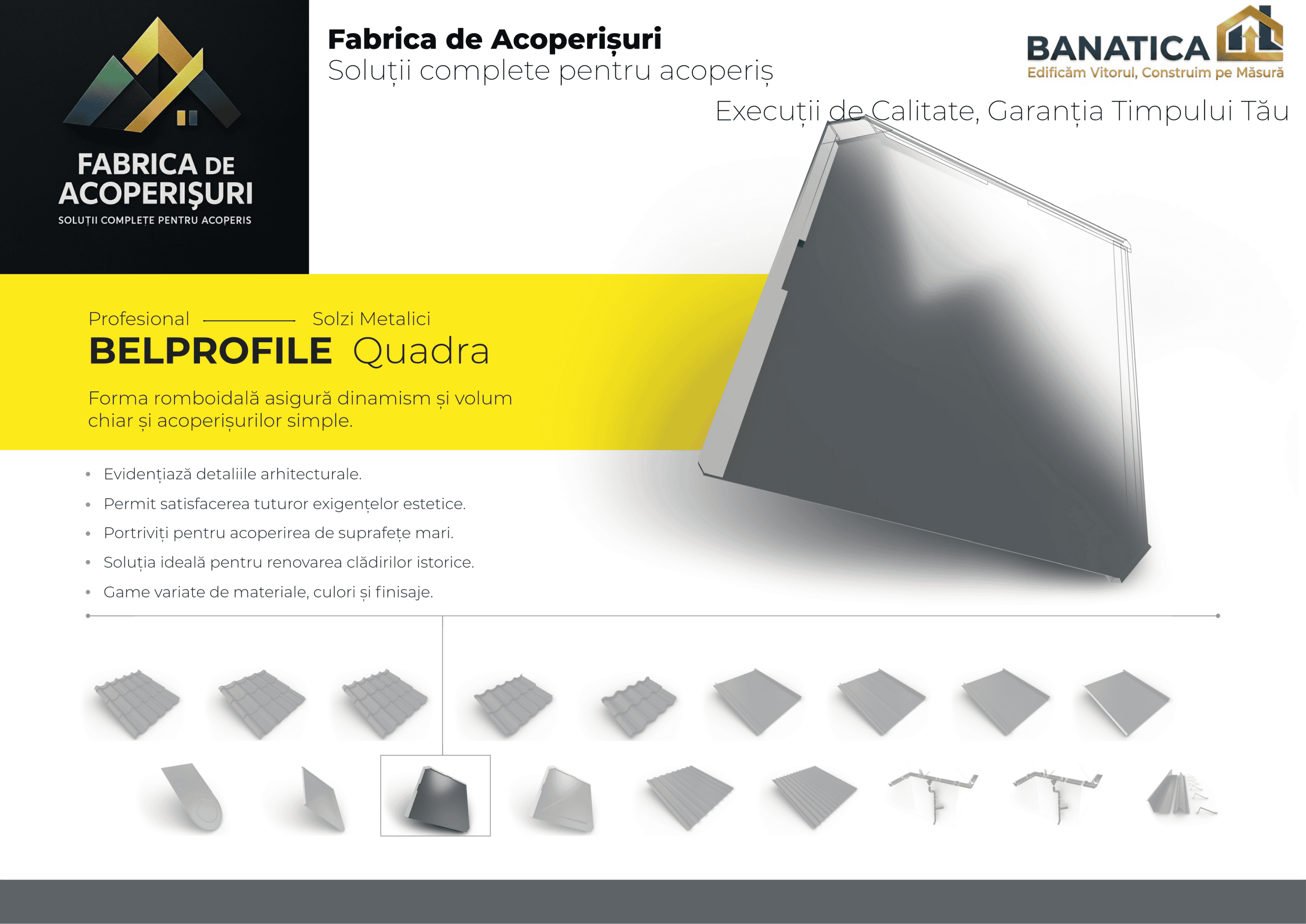 Solzi metalici Bellprofile Quadra