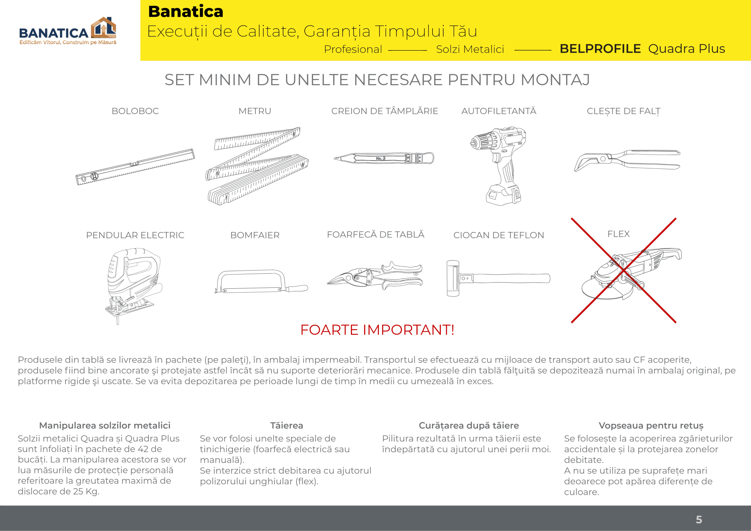Aplicație pe fațadă cu solzi QUADRA PLUS – vedere de ansamblu