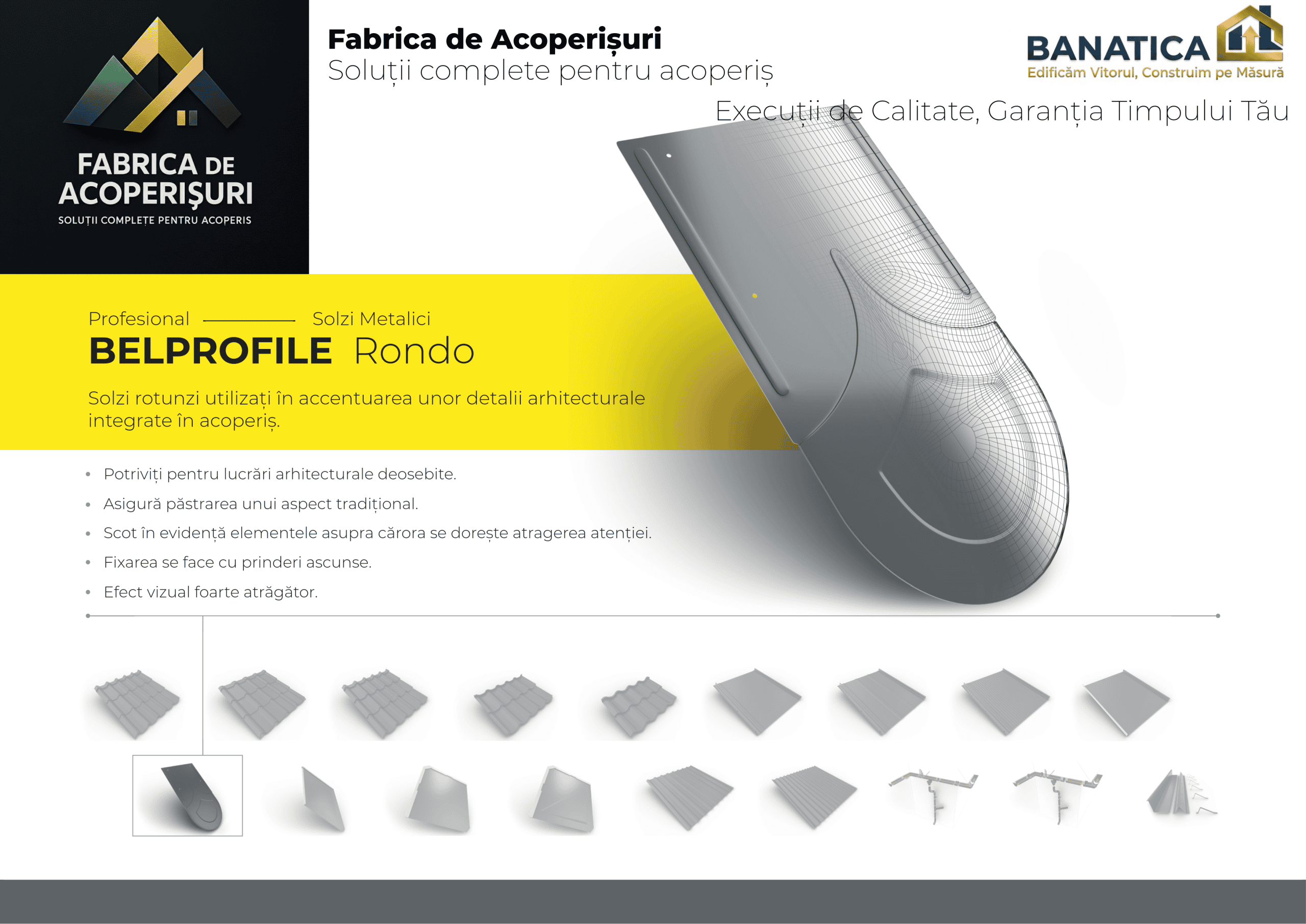 Solzi metalici Bellprofile Rondo