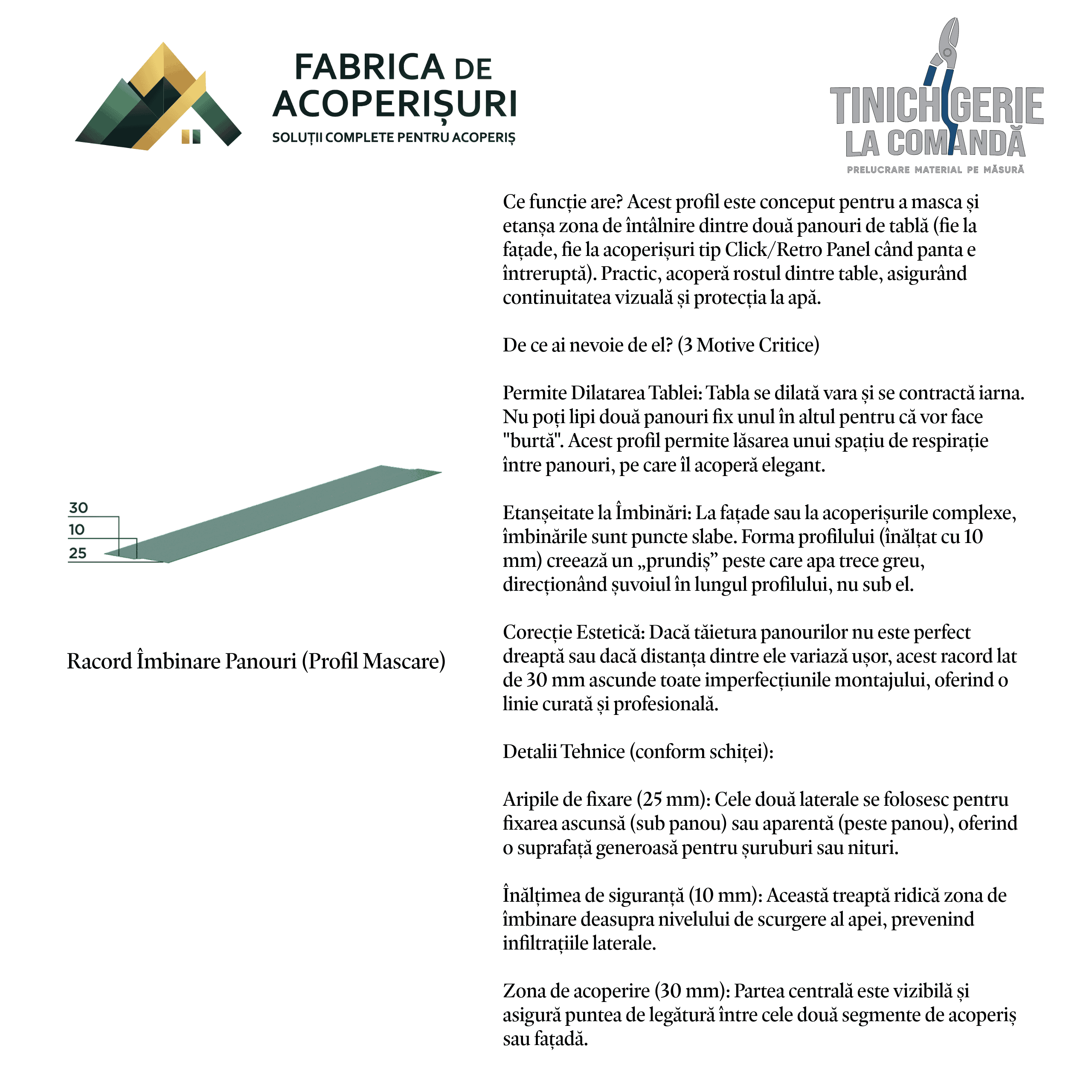 Detaliu tinichigerie civilă 14