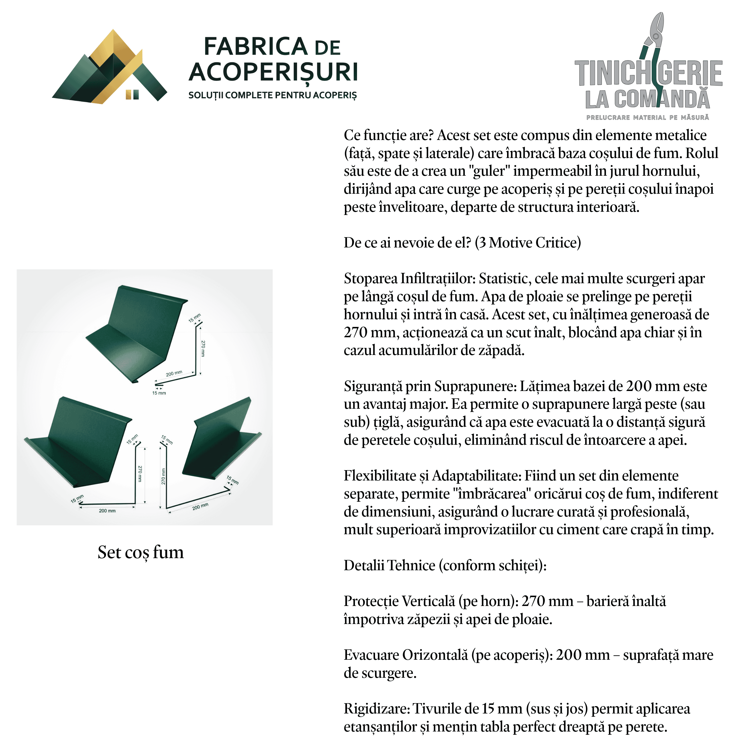 Detaliu tinichigerie civilă 9