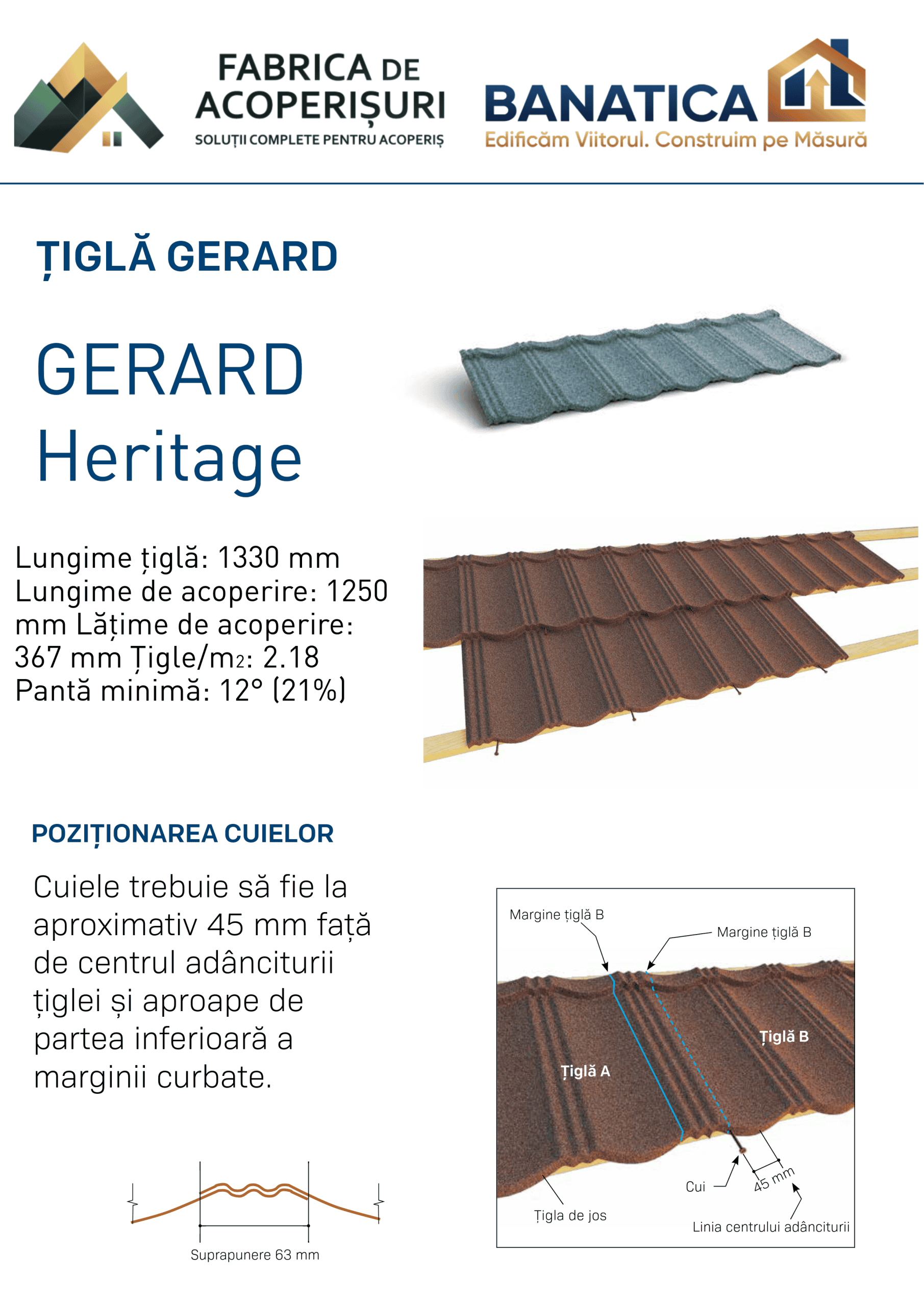 Gerard Heritage – fișă model
