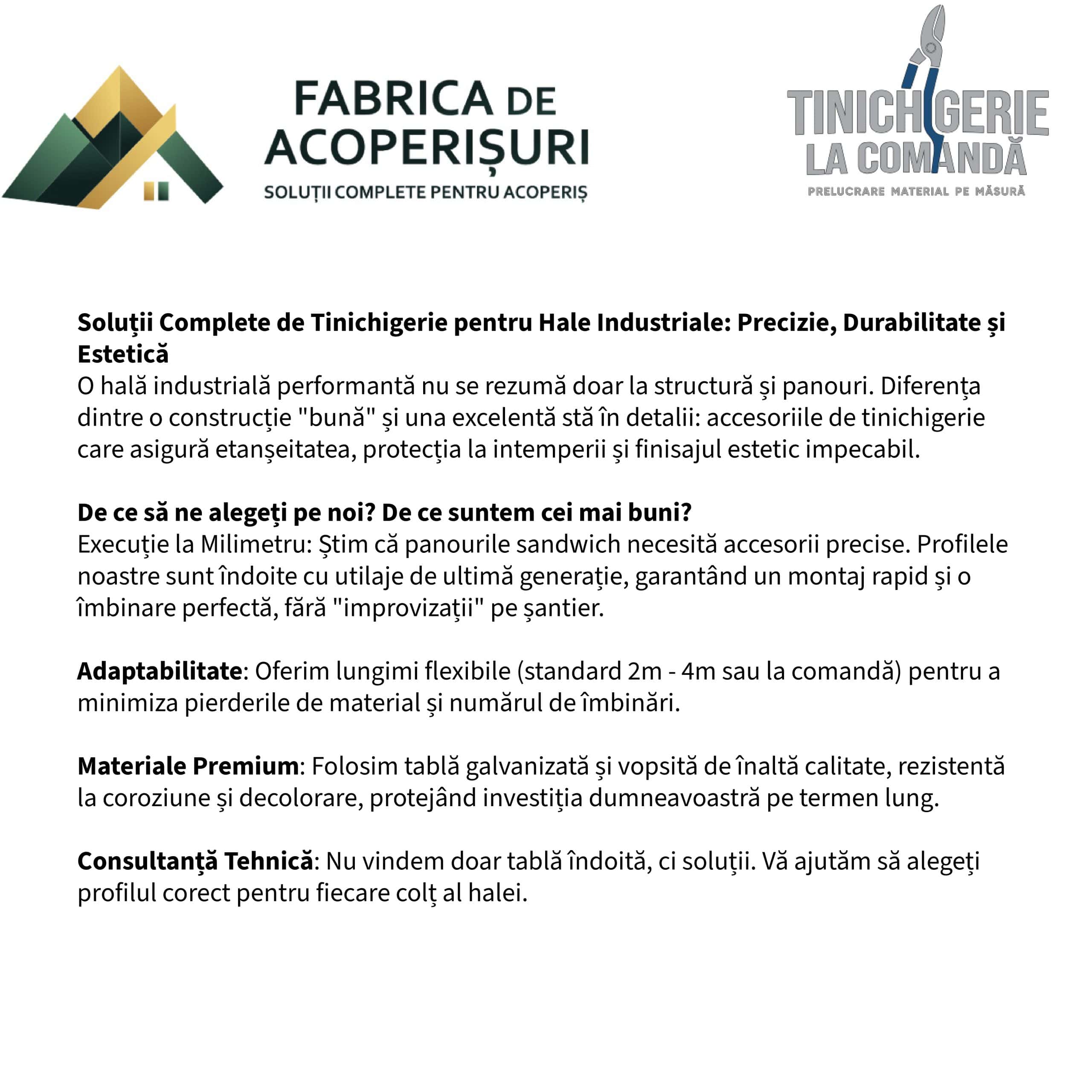 Tinichigerie industrială 1